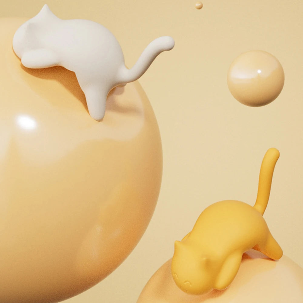 Crochets bureau sans traces en forme de chat, sans perçage pour sac 