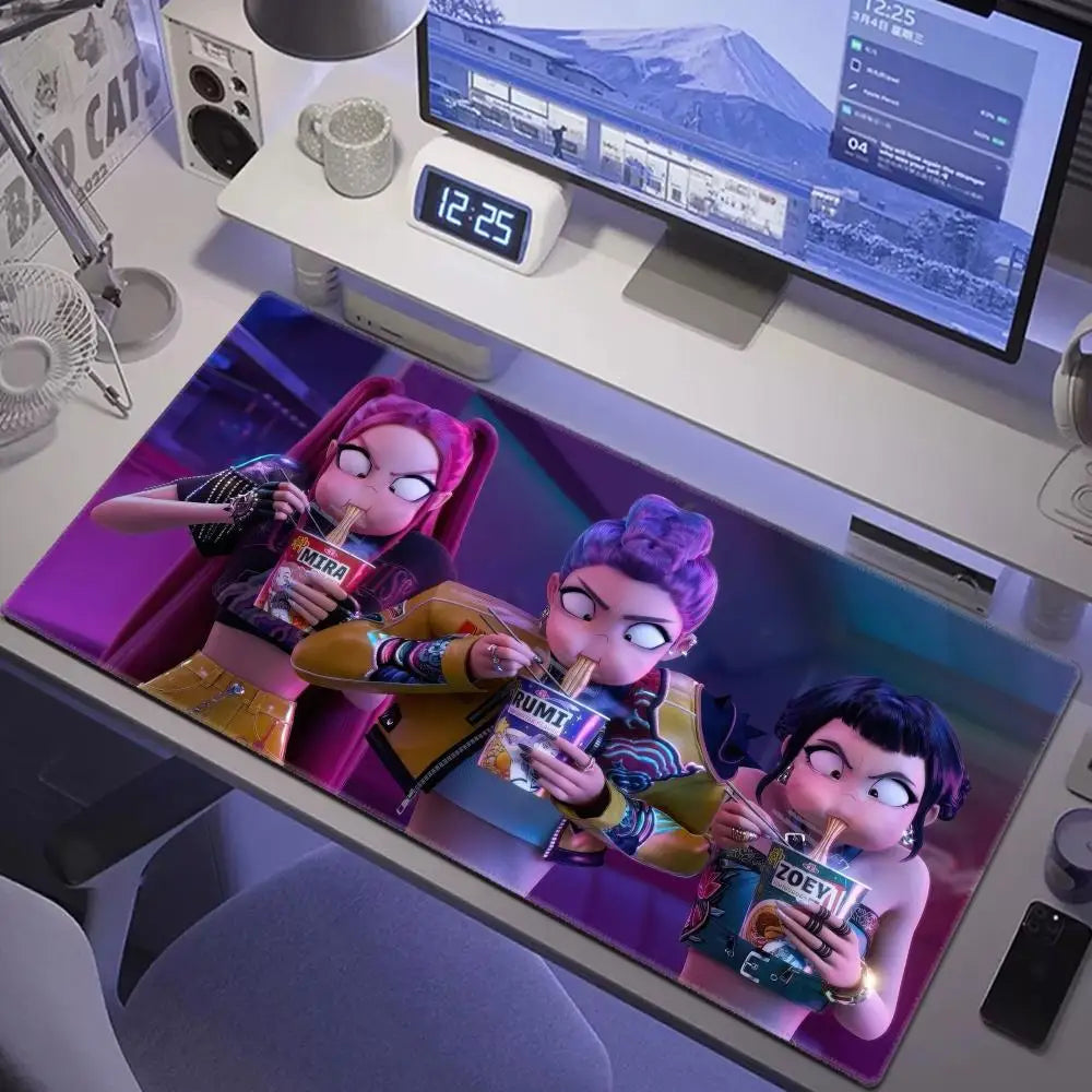 tapis de bureau Kpop Demon Hunter