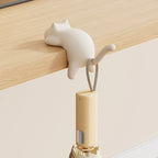 Crochets bureau sans traces en forme de chat, sans perçage pour sac 