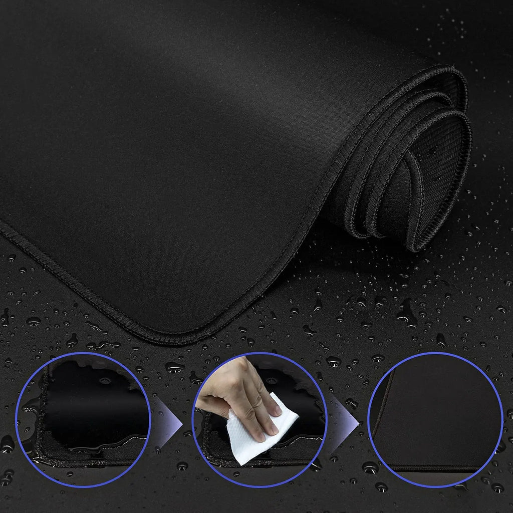 Tapis de souris XXL noir
