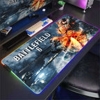 Tapis rétroéclairé RGB Battlefield 6