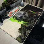 Tapis de souris ou de bureau Call of Duty Warzone avec design Ghost, surface lisse et base en caoutchouc antidérapante. Livraison gratuite dès 12,50€.