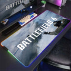 Tapis rétroéclairé RGB Battlefield 6