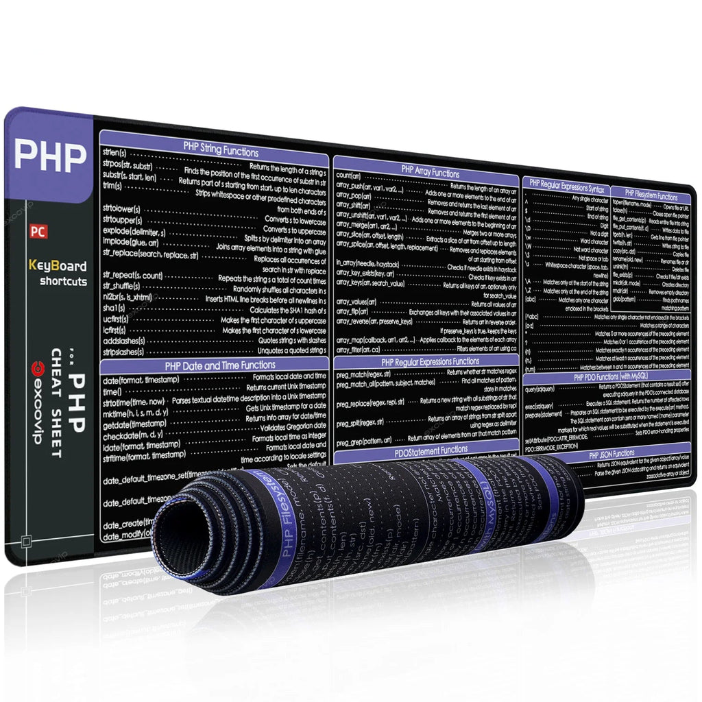 Tapis PHP pour la programmation