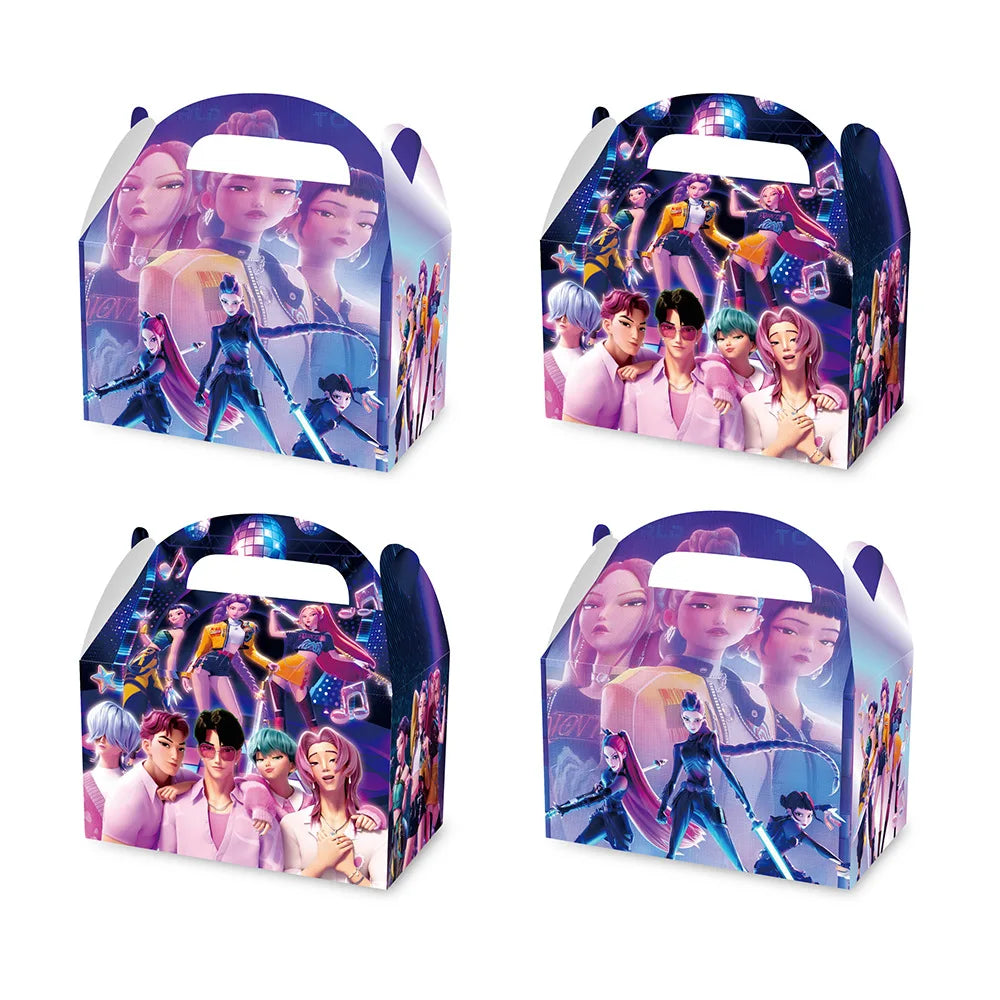 Boîte à bonbons portable pour fête d'anniversaire