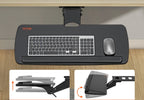 Plateau de clavier VEVOR sous bureau