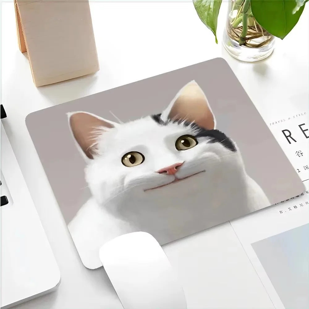 Tapis de bureau amusant Chien et Chat