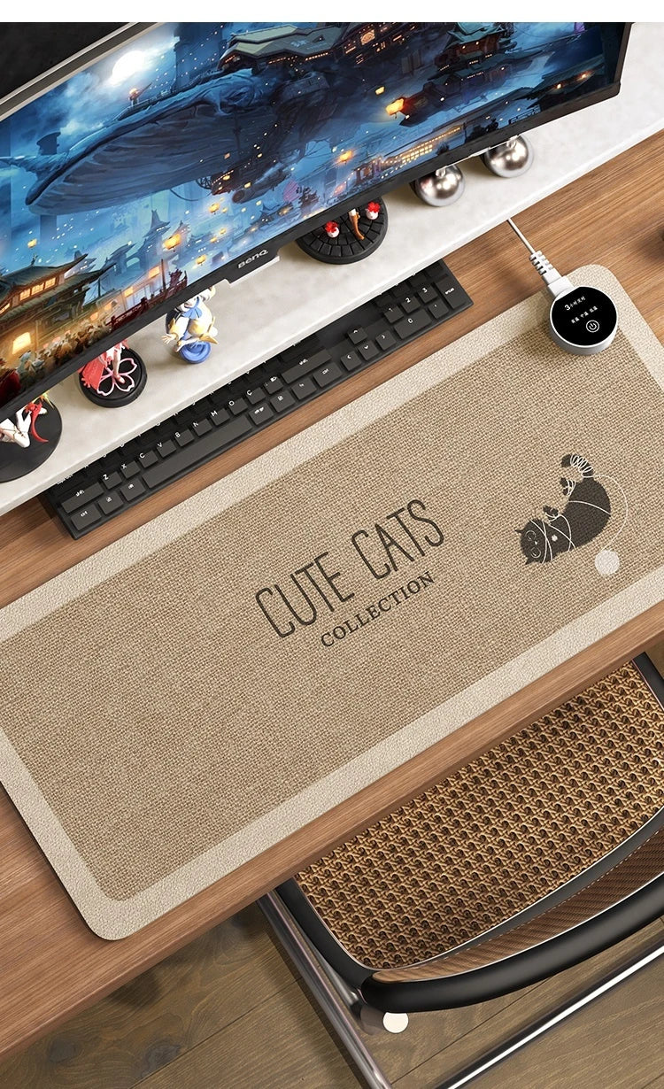 Tapis de souris chauffant