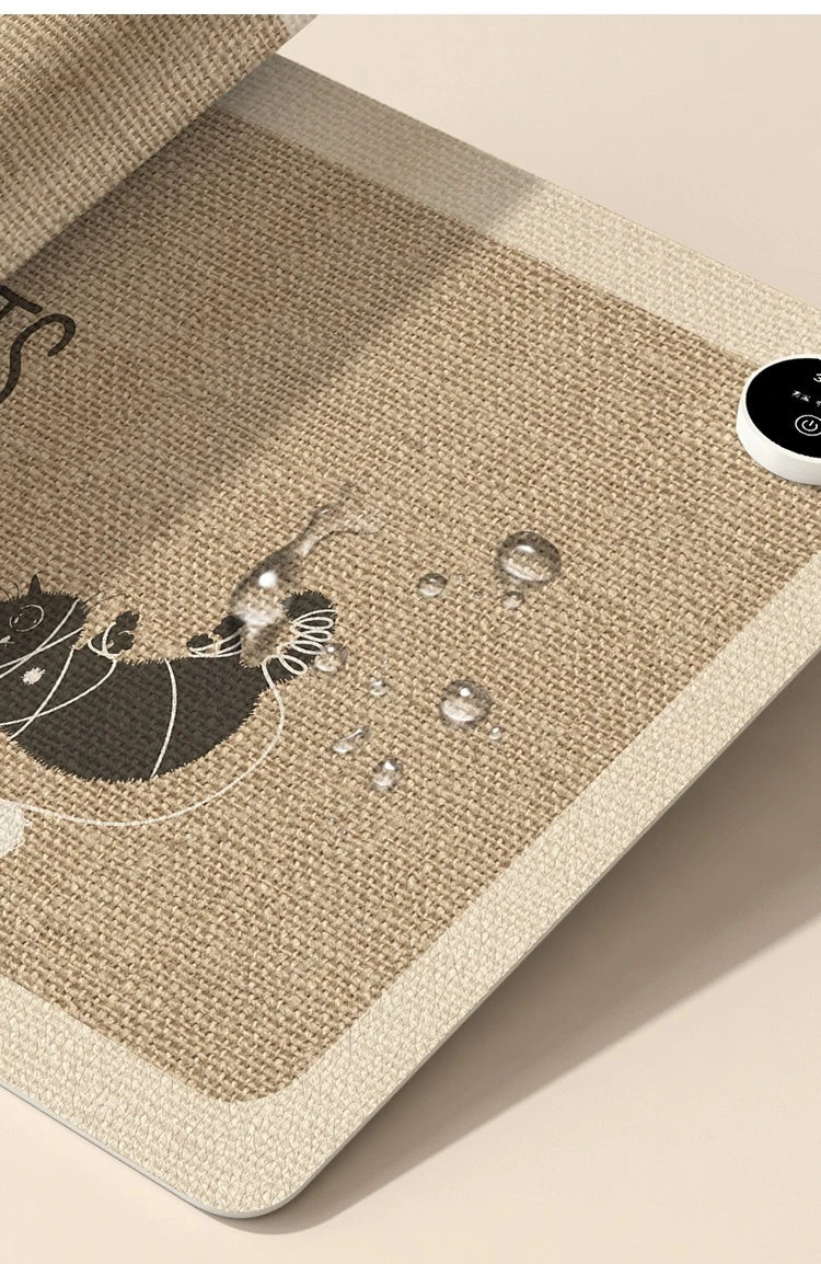 Tapis de souris chauffant