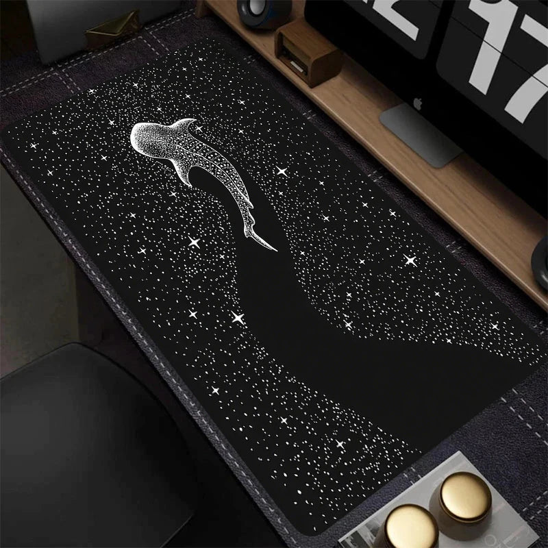 Tapis avec motif baleine des profondeurs