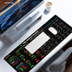 Tapis pour trader boursier,