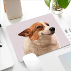 Tapis de bureau amusant Chien et Chat