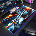 Tapis rétroéclairé RGB Battlefield 6