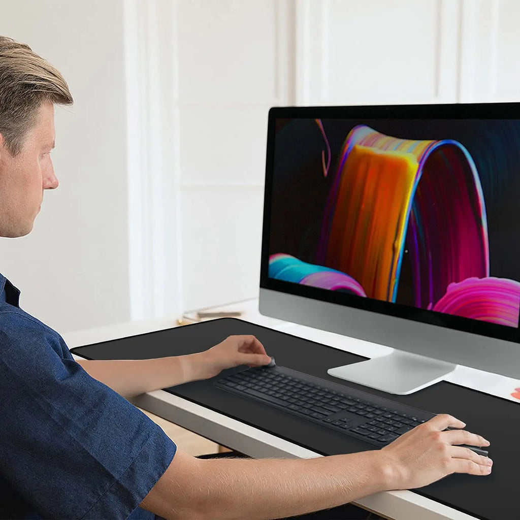 Tapis de souris XXL noir