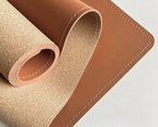 Tapis en liège écologique et Cuir