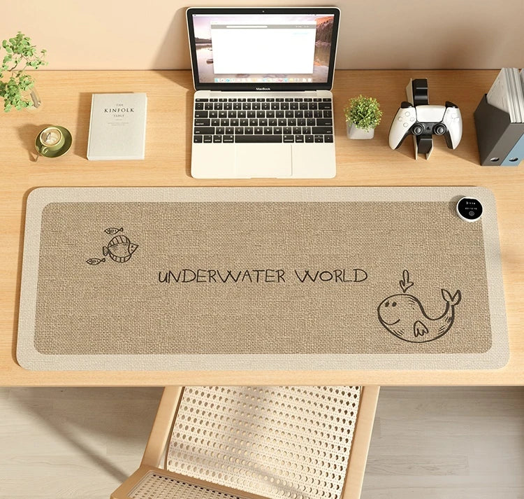Tapis de souris chauffant