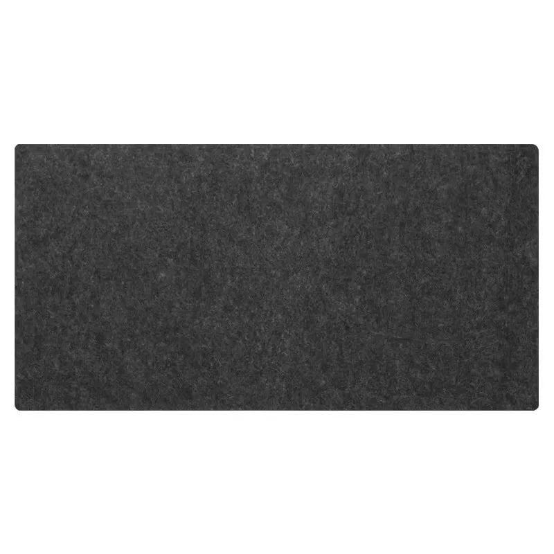 Tapis de souris en feutre de laine (Noir)