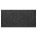 Tapis de souris en feutre de laine (Noir)