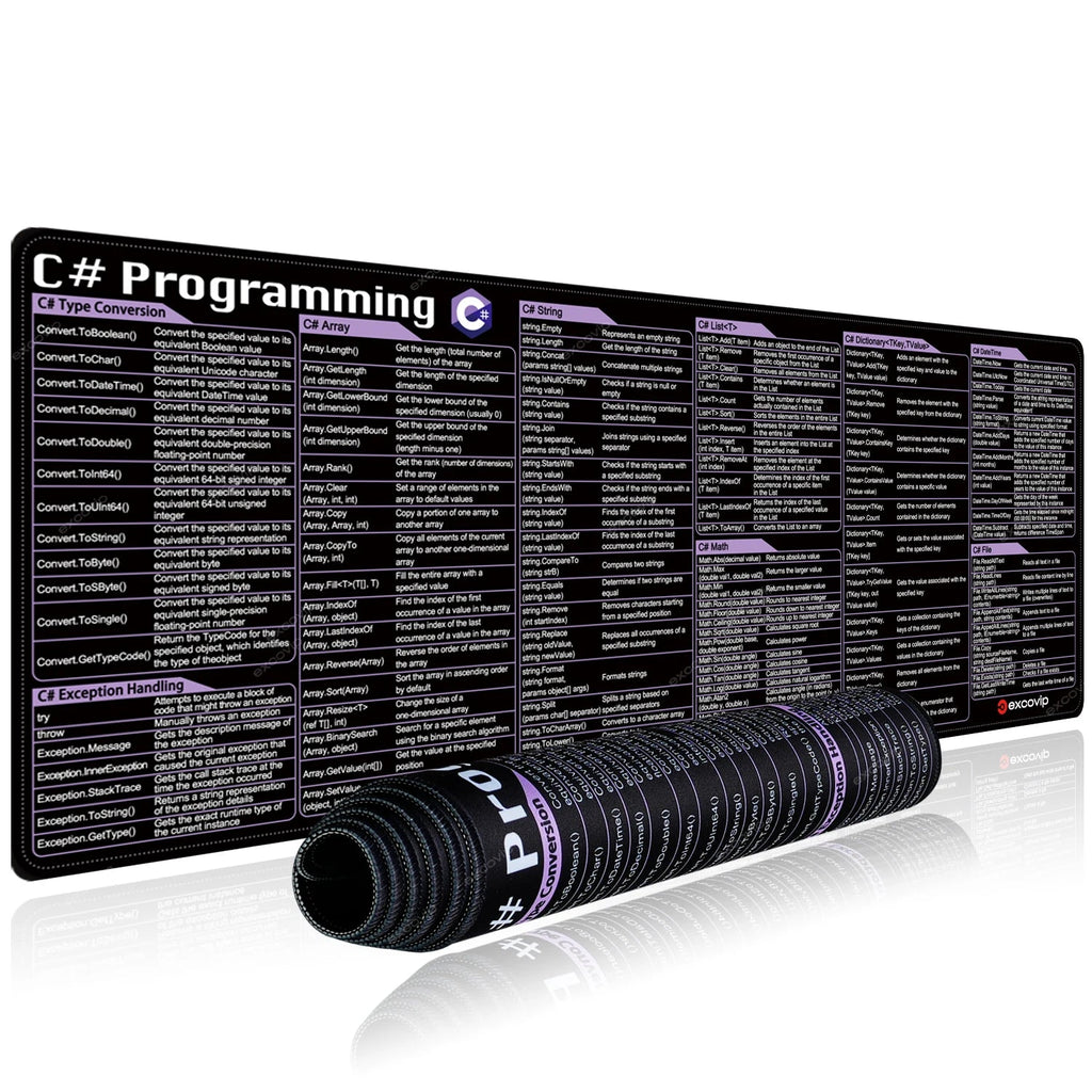Tapis de programmation pour " "C#"